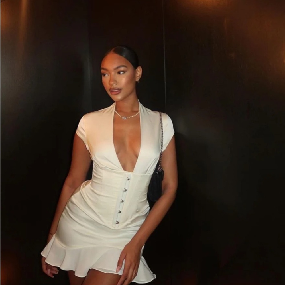 Elegant Cream Dress